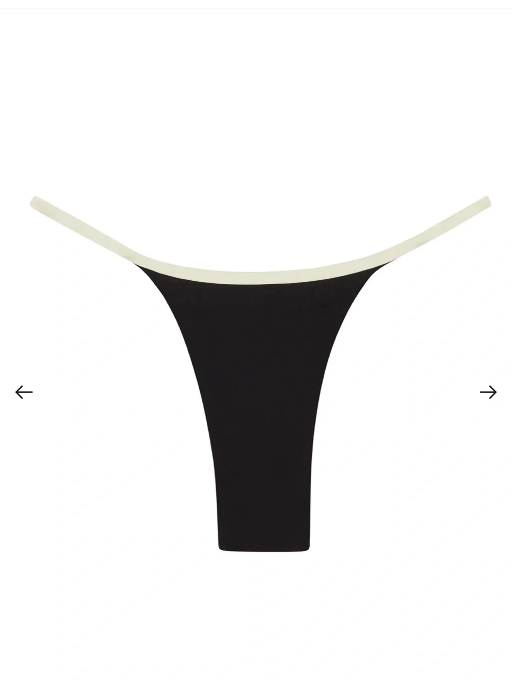 Monday Swimwear Black Bikini bottom